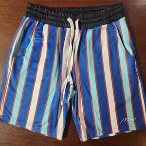 Medium Striped Athletic Shorts